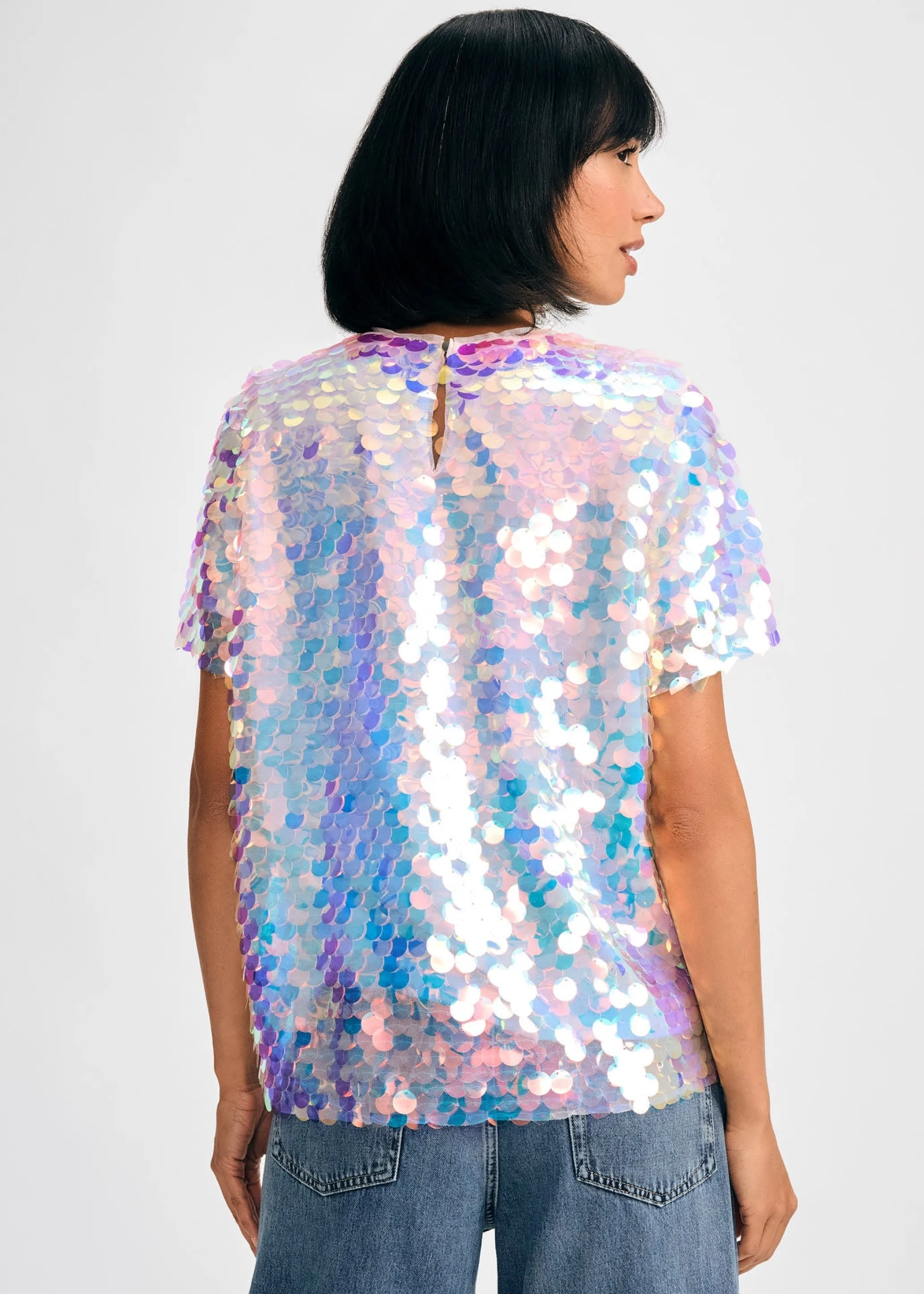 Paillette Sequin Tee